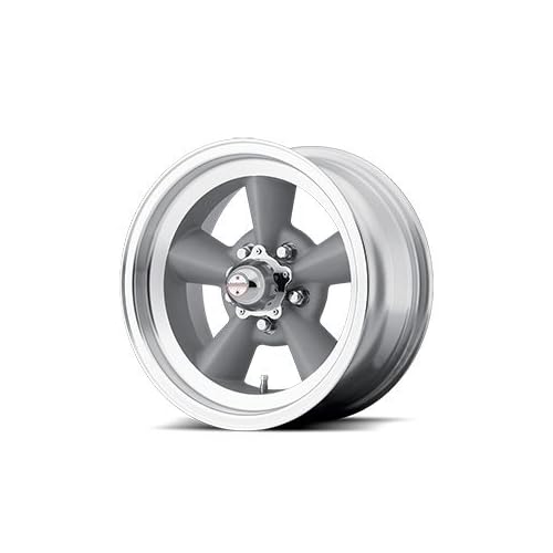 15x5.0 American Racing Custom Wheels TT O Wheel -6mm 5x114.3 SILVER - Image 5