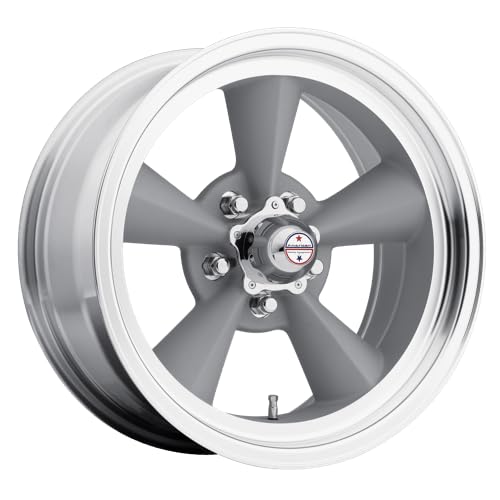 15x5.0 American Racing Custom Wheels TT O Wheel -6mm 5x114.3 SILVER - Image 8