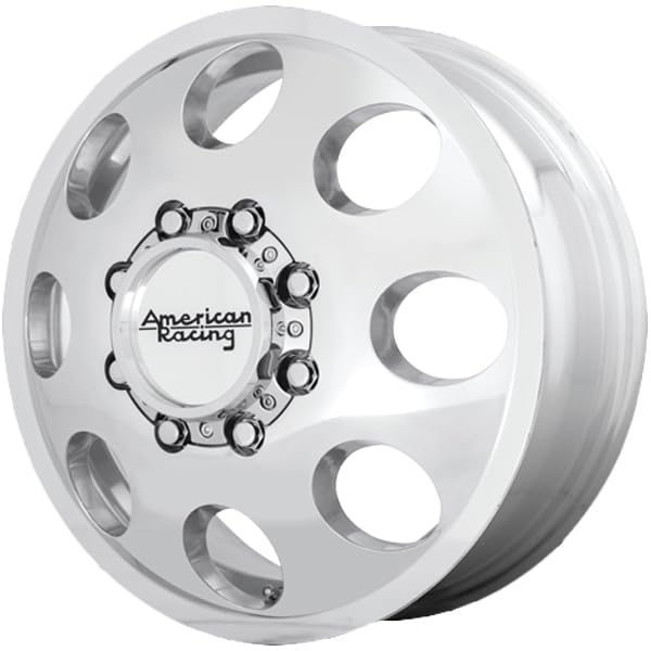 American Racing AR204 BAJA DUALLY 16X6 8X170 7.87 111mm POLISHED - FRONT - AR204660871111 - Image 3