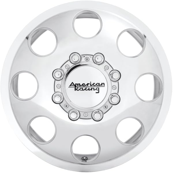 American Racing AR204 BAJA DUALLY 16X6 8X170 7.87 111mm POLISHED - FRONT - AR204660871111 - Image 5