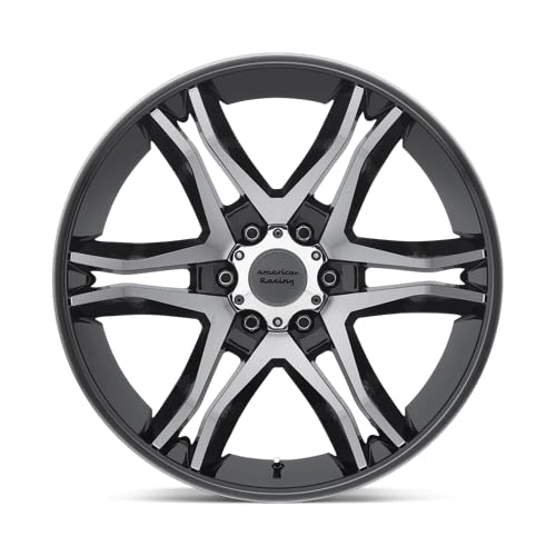 American Racing AR893 MAINLINE 16X8 6X5.5 4.5 0mm GLOSS BLACK MACHINED - AR89368068300 - Image 3