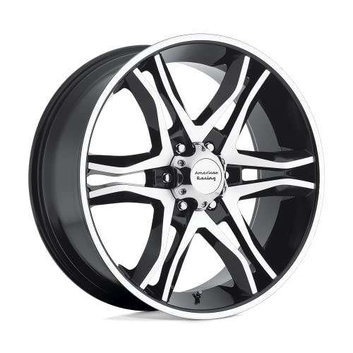 American Racing AR893 MAINLINE 16X8 6X5.5 4.5 0mm GLOSS BLACK MACHINED - AR89368068300 - Image 4