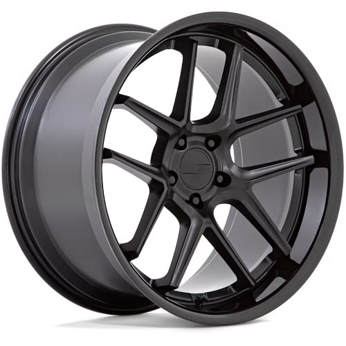 American Racing AR942 BISHOP 20X12 5X115 6.74 6mm MATTE BLACK WITH GLOSS BLACK LIP - AR942MB20121506 - Image 3