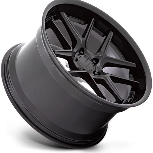 American Racing AR942 BISHOP 20X12 5X115 6.74 6mm MATTE BLACK WITH GLOSS BLACK LIP - AR942MB20121506 - Image 4