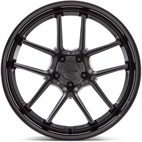 American Racing AR942 BISHOP 20X12 5X115 6.74 6mm MATTE BLACK WITH GLOSS BLACK LIP - AR942MB20121506 - Image 5