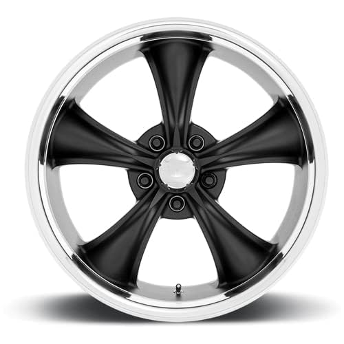 American Racing Vintage VN338 BOSS TT 20X10 5X4.75 5.58 2mm TEXTURED BLACK WITH DIAMOND CUT LIP - VN338201034702US - Image 5