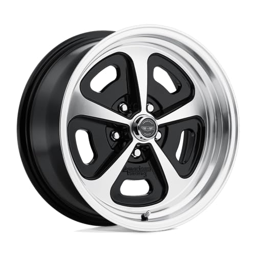 American Racing Vintage VN501 500 MONO CAST 15X7 5X4.5 4 0mm GLOSS BLACK MACHINED - VN50157012500 - Image 3