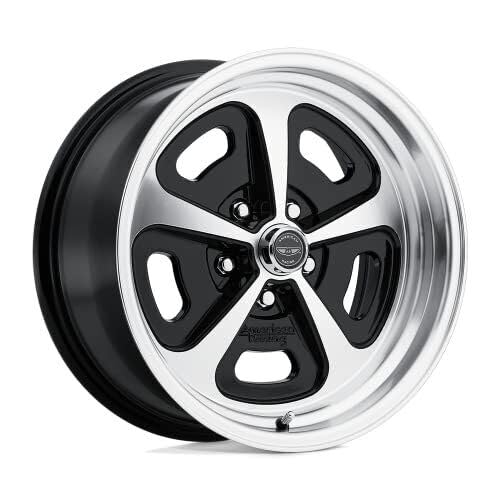 American Racing Vintage VN501 500 MONO CAST 15X7 5X4.5 4 0mm GLOSS BLACK MACHINED - VN50157012500 - Image 4