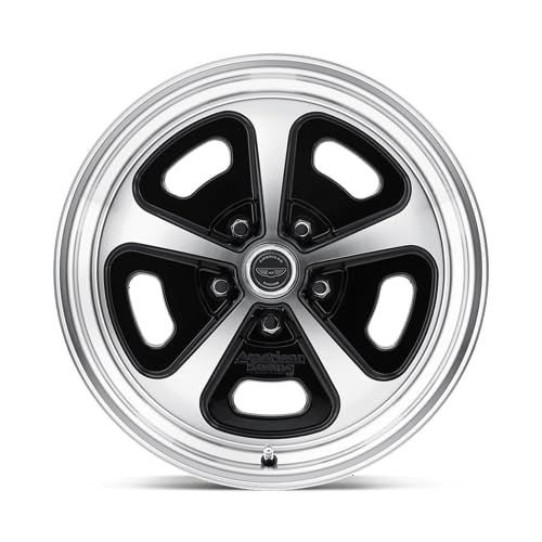 American Racing Vintage VN501 500 MONO CAST 15X7 5X4.5 4 0mm GLOSS BLACK MACHINED - VN50157012500 - Image 6