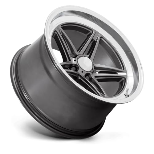 American Racing Vintage VN514 GROOVE 18X7 5X4.5 5 0mm ANTHRACITE WITH DIAMOND CUT LIP - VN514AD18701200 - Image 7
