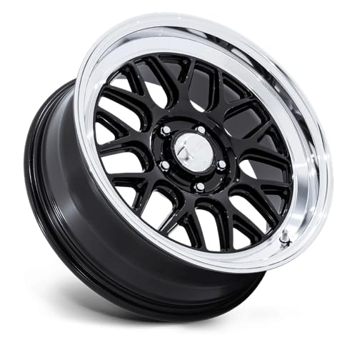 American Racing Vintage VN516 G-FORCE 17X8 5X4.5 5.29 20mm GLOSS BLACK W/DIAMOND CUT LIP - VN516BD17801220 - Image 4