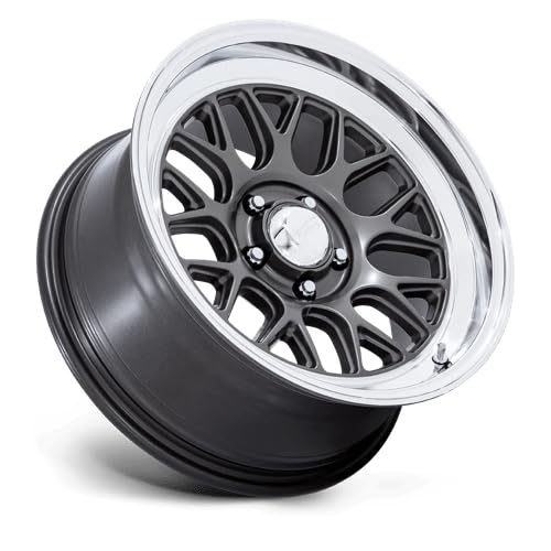 American Racing Vintage VN516 G-FORCE 17X8 5X4.5 5.29 20mm MATTE ANTHRACITE W/DIAMOND CUT LIP - VN516AD17801220 - Image 4