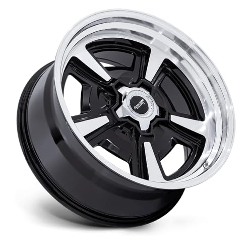 American Racing Vintage VN517 MARAUDER 18X8 5X5.5 4.5 0mm GLOSS BLACK MACHINED W/DIAMOND CUT LIP - VN517BD18808500 - Image 4
